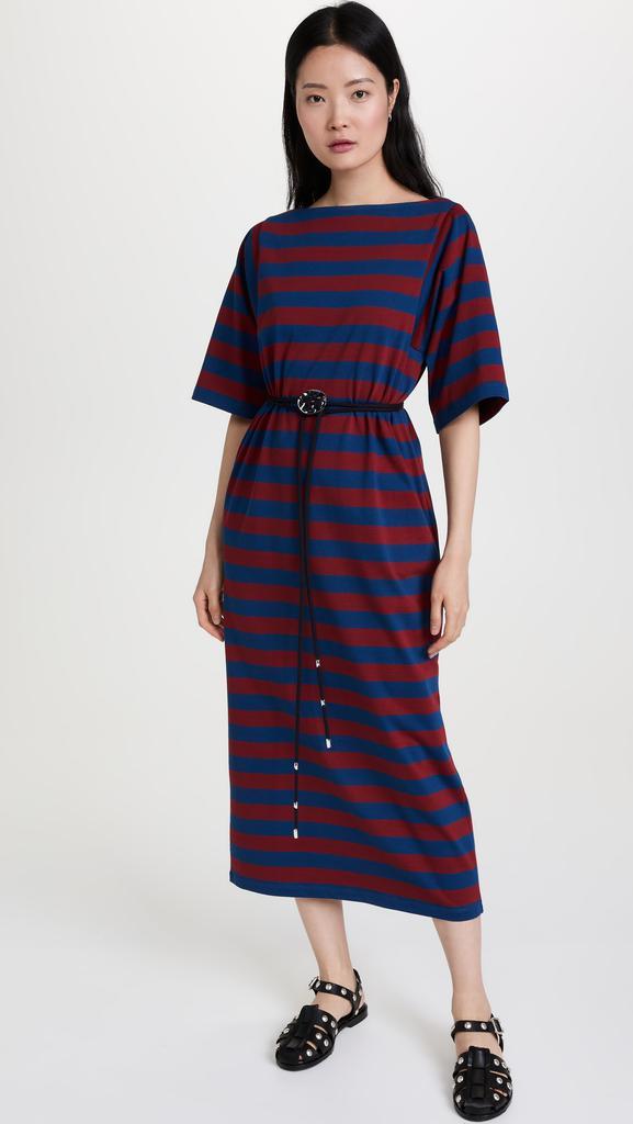 商品Tory Burch|Tory Burch 汤丽柏琦 平针织条纹连衣裙,价格¥1440,第4张图片详细描述