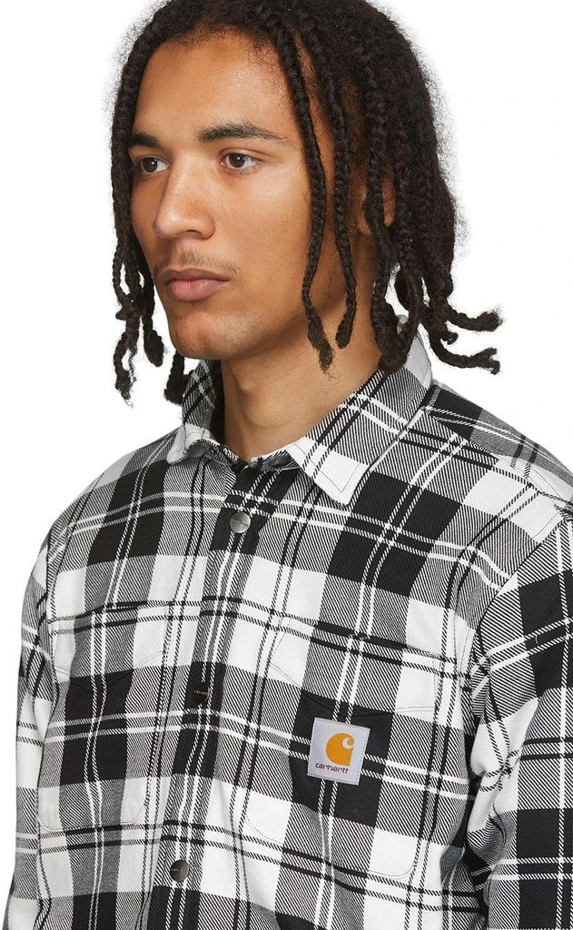 商品Carhartt WIP|Black & White Check 衬衣,价格¥867,第4张图片详细描述