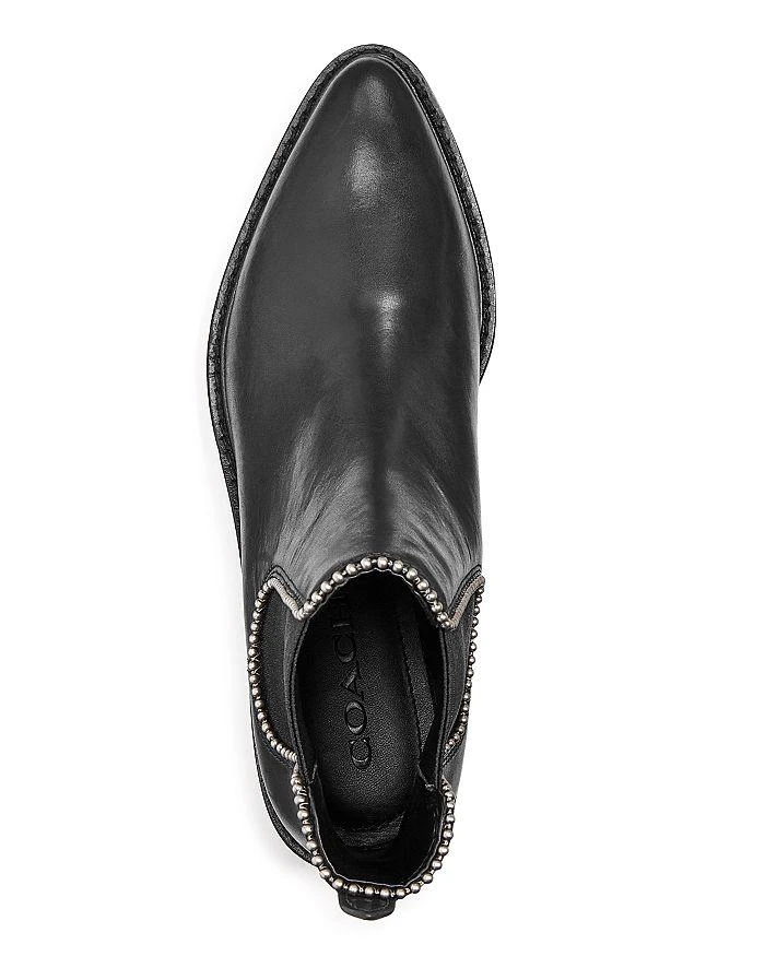 商品Coach|Women's Bowery Studded Chelsea Boots,价格¥869,第3张图片详细描述