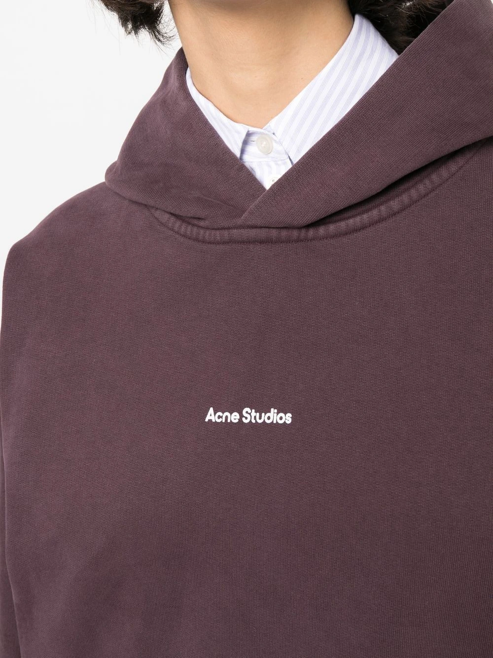 商品【预售7天】 Acne Studios|Acne Studios 女士卫衣 AI0083AD6 紫色,价格¥2123,第3张图片详细描述