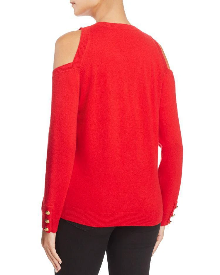 商品Ralph Lauren|Lauren Ralph Lauren Cold Shoulder Cashmere Sweater - 100% Exclusive,价格¥326,第2张图片详细描述