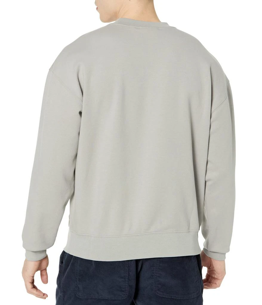 商品Lacoste|Long Sleeve Loose Fit Double Face Front Graphic Crew Neck Sweatshirt,价格¥708,第2张图片详细描述