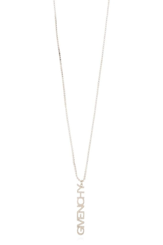 商品Givenchy|Givenchy Logo Charm Necklace,价格¥3428,第1张图片