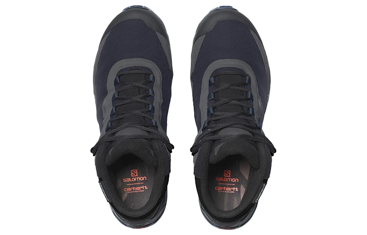商品[国内直发] Salomon|Carhartt WIP x Salomon CSWP Shelter 联名款 中帮户外登山鞋   中帮  男女同款 黑蓝,价格¥1517,第5张图片详细描述