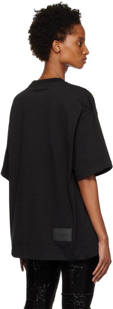 商品We11done|Black Cursive T-Shirt,价格¥599,第5张图片详细描述