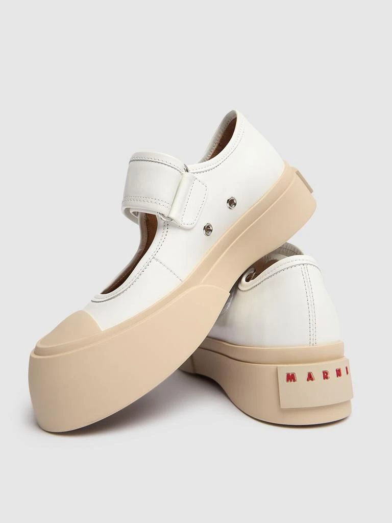 商品Marni|20mm Pablo Mary Jane Leather Shoes,价格¥6687,第3张图片详细描述