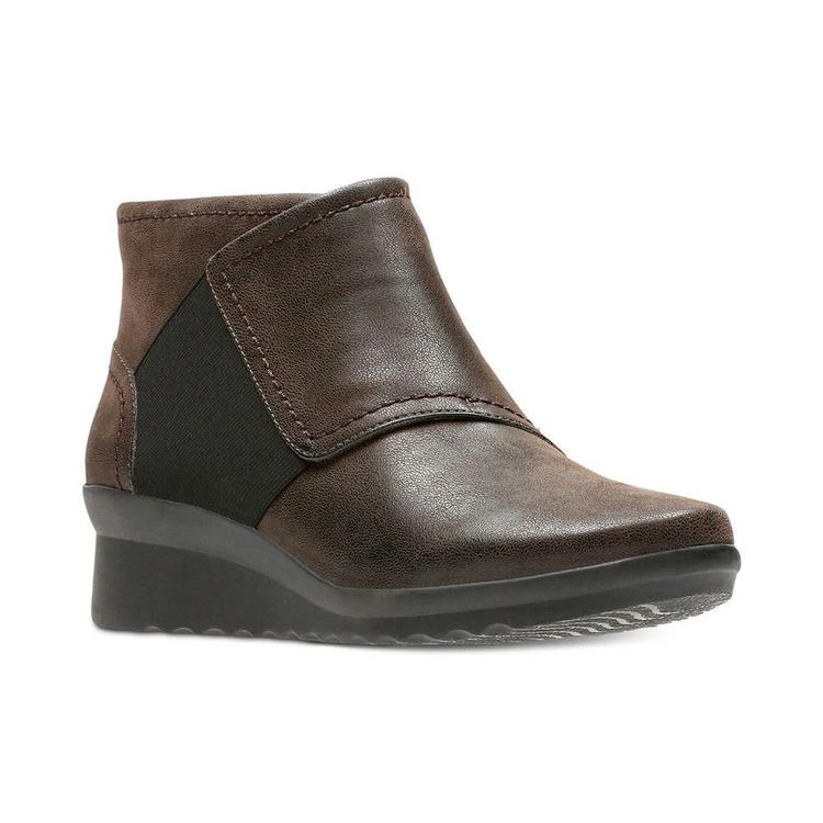 商品Clarks|Women's Cloudsteppers™ Caddell Rush Booties,价格¥449,第1张图片