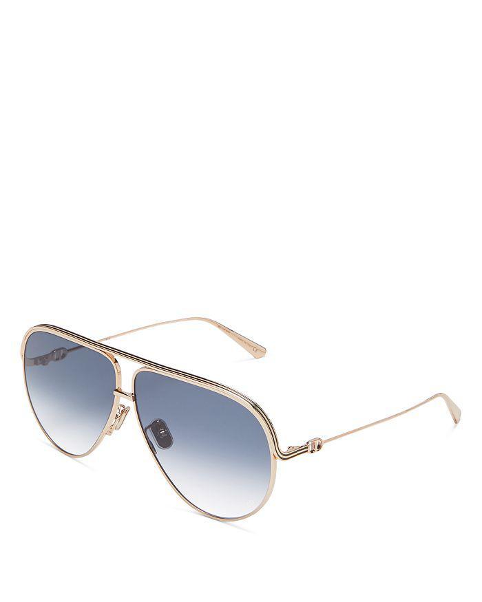 商品Dior|Women's Pilot Sunglasses, 65mm,价格¥3604-¥3679,第1张图片
