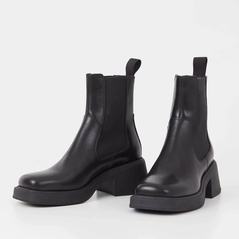 商品Vagabond|VAGABOND DORAH LEATHER HEELED CHELSEA BOOTS,价格¥1403,第2张图片详细描述