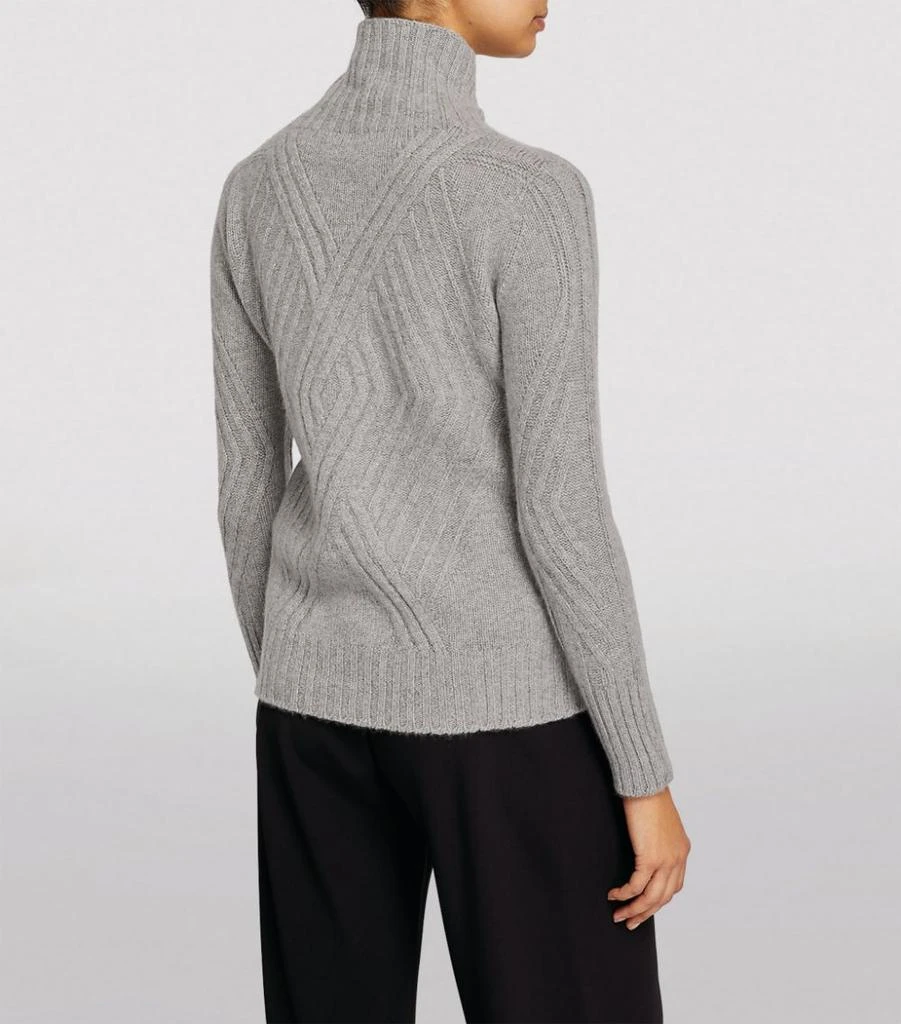 商品Johnstons of Elgin|Cashmere Cable-Knit Sweater,价格¥3895,第4张图片详细描述