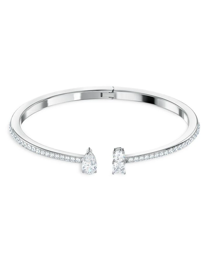 商品Swarovski|Attract Mixed Crystal Cuff Bracelet in Silver Tone,价格¥1347,第1张图片