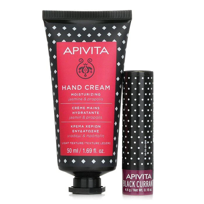商品Apivita|Apivita 身体护理套装：茉莉蜂胶护手霜 50ml + 黑加仑子润唇膏 4.4g 2pcs,价格¥142,第2张图片详细描述