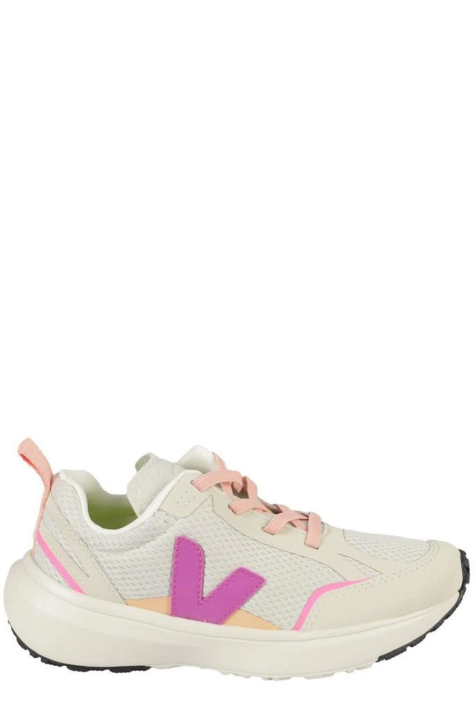 商品Veja|Veja Kids Canary Round Toe Lace-Up Sneakers,价格¥819,第1张图片