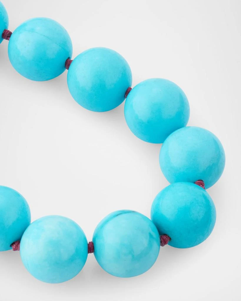 商品Dina Mackney|Hand-Knotted Turquoise Howlite Bead Necklace, 36"L,价格¥2300,第3张图片详细描述