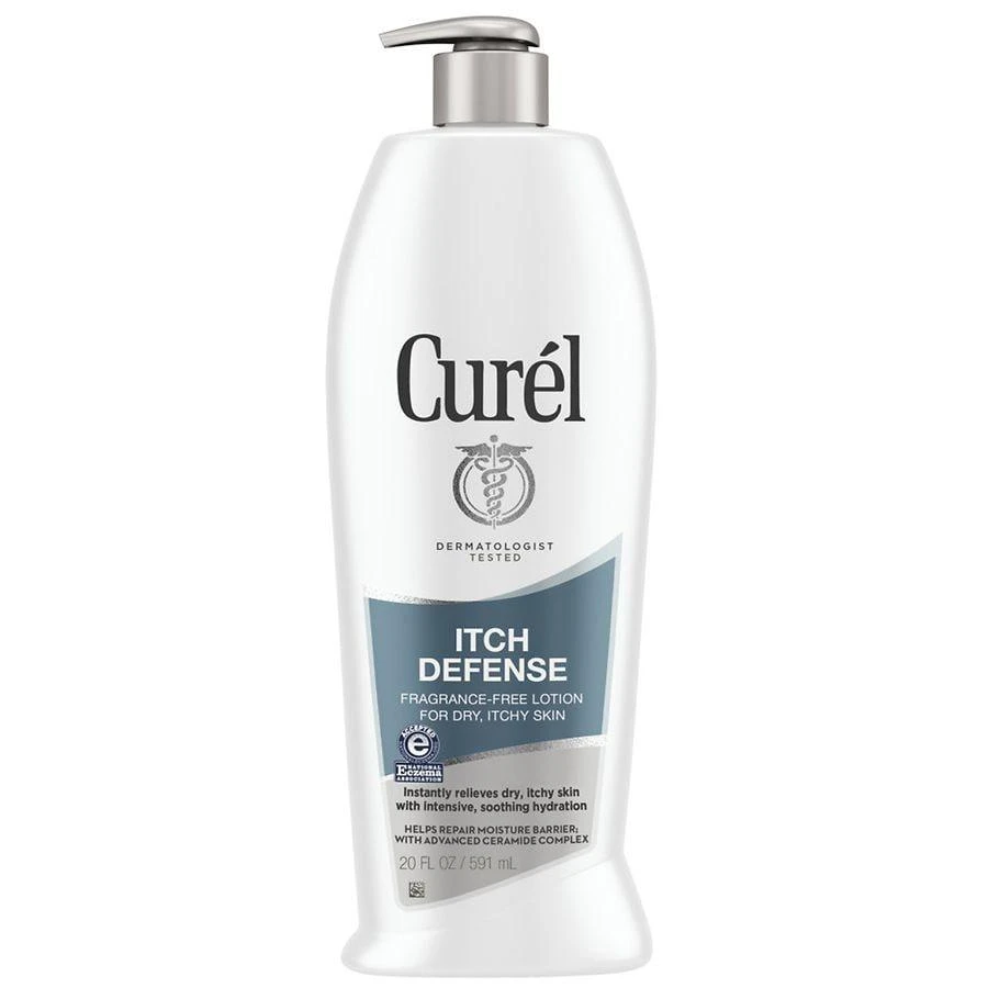 商品Curel|Itch Defense Body Lotion for Dry Itchy Skin Unscented,价格¥96,第1张图片