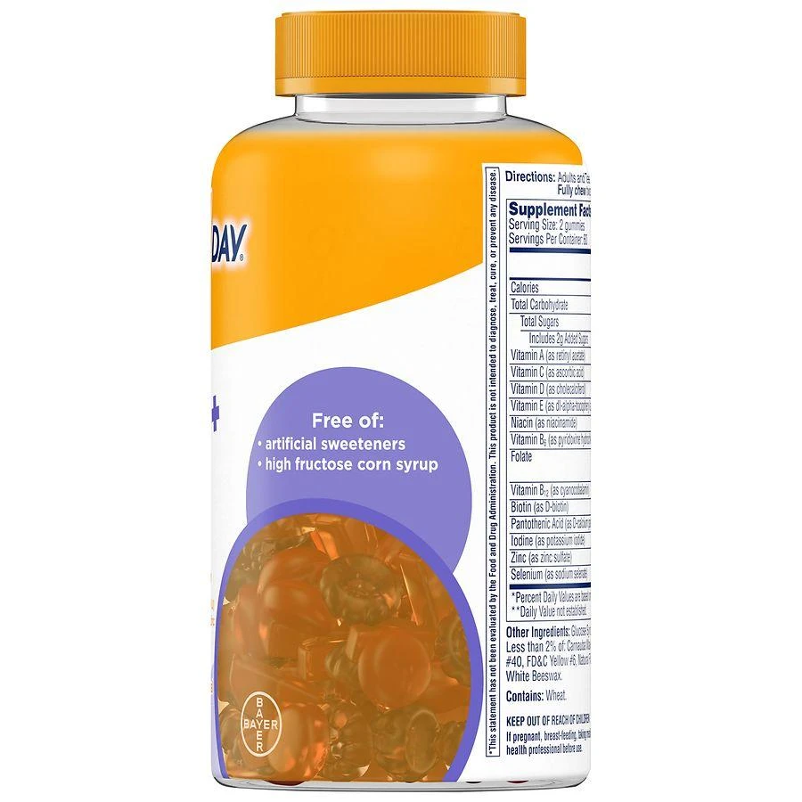 商品One A Day|Teens MultiPlus Immunity Multivitamin Fruit,价格¥192,第2张图片详细描述