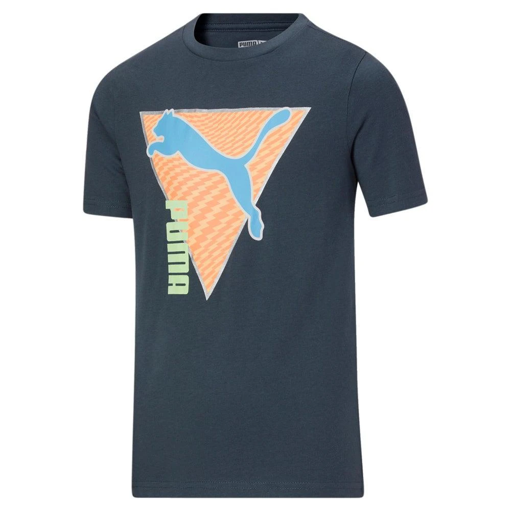 商品Puma|Summer Break Pack Ctn Jersey Ss Graphic Tee- Yth,价格¥136,第1张图片详细描述