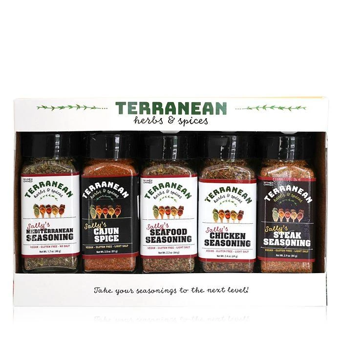 商品Terranean Herbs|Mediterranean Spices, Set of 5,价格¥290,第1张图片