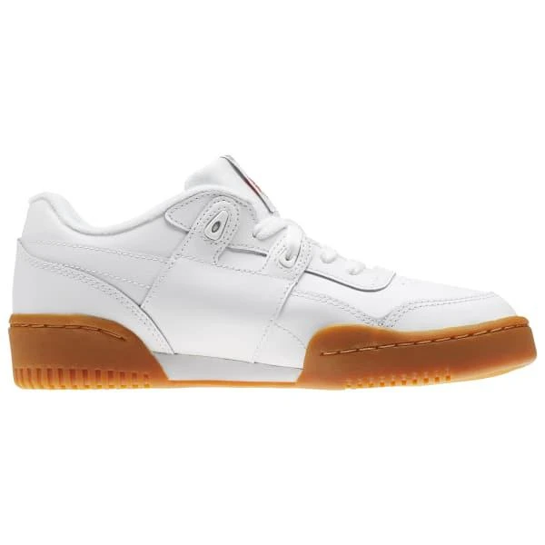 商品Reebok|Workout Plus Shoes - Grade School 大童款运动鞋,价格¥372,第2张图片详细描述