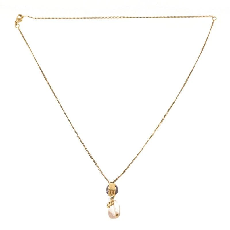 商品[二手商品] Chanel|Chanel Gold Gem Long Necklace,价格¥7993,第1张图片