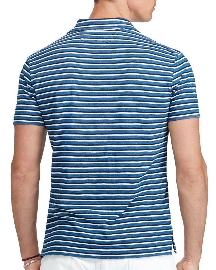 商品Ralph Lauren|Striped Cotton Slim Fit Polo Shirt,价格¥268,第2张图片详细描述