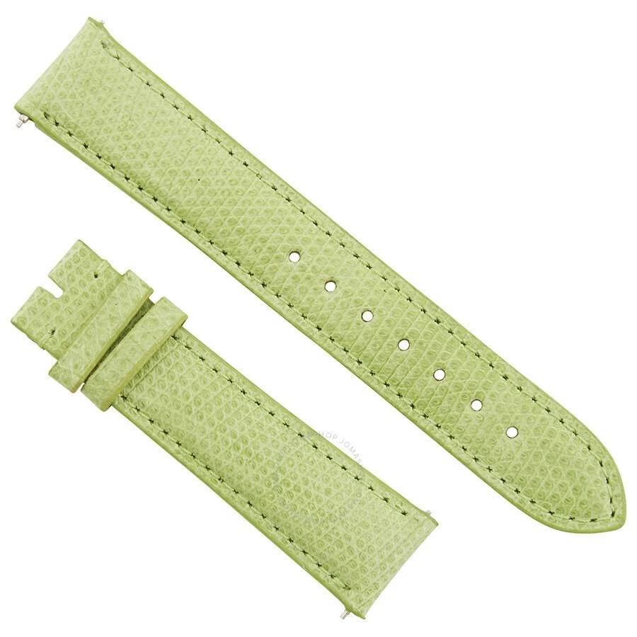 商品Hadley Roma|18 MM Shiny Lime Lizard Leather Strap,价格¥261,第1张图片