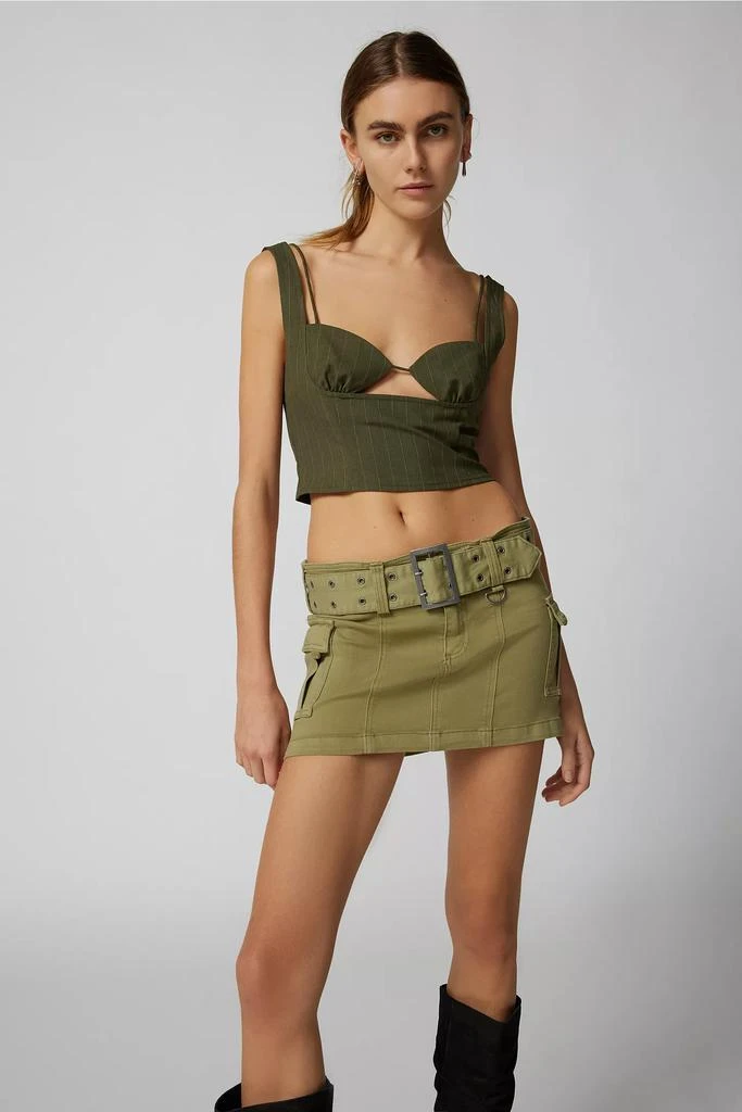 商品Urban Outfitters|UO Joan Belted Micro Mini Skirt,价格¥296,第1张图片