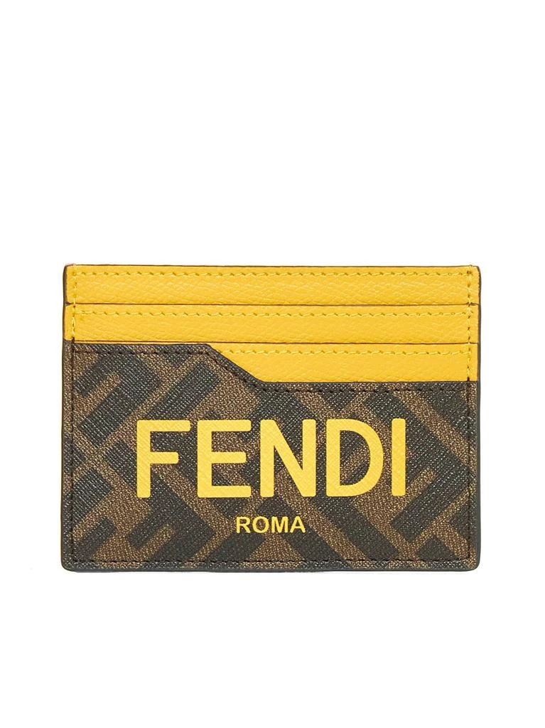 商品Fendi|Fendi Logo Printed Card Holder,价格¥2056,第1张图片