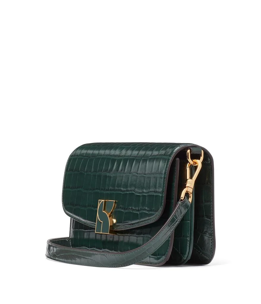 商品Kate Spade|Dakota Croc Embossed Leather Medium Convertible Shoulder Bag,价格¥3652,第5张图片详细描述