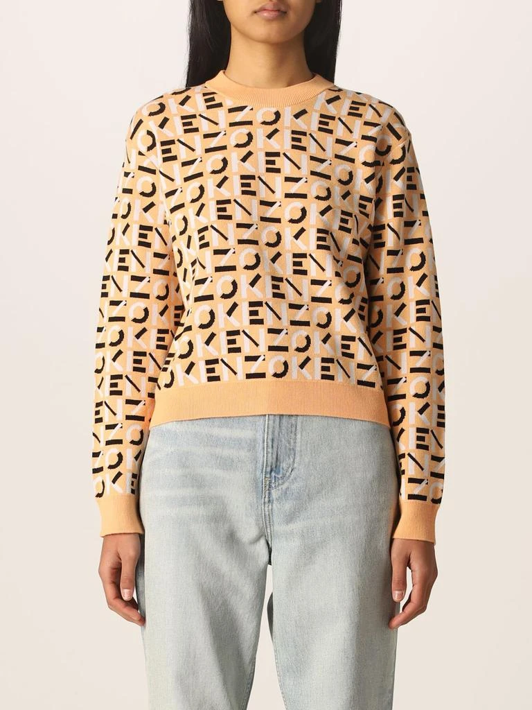 商品Kenzo|Kenzo cropped sweater in cotton blend,价格¥1292,第1张图片