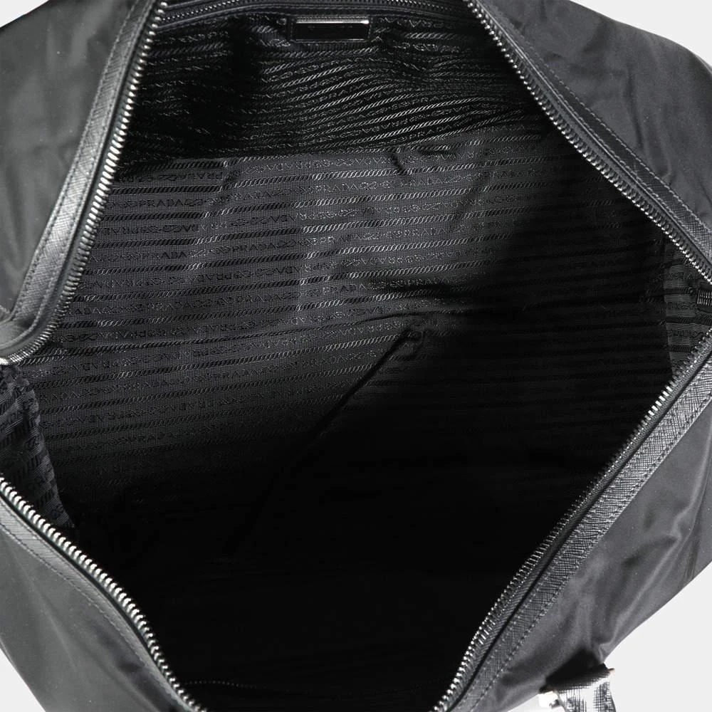 商品[二手商品] Prada|Prada Black Saffiano Leather Tessuto Duffle Bag,价格¥14735,第4张图片详细描述