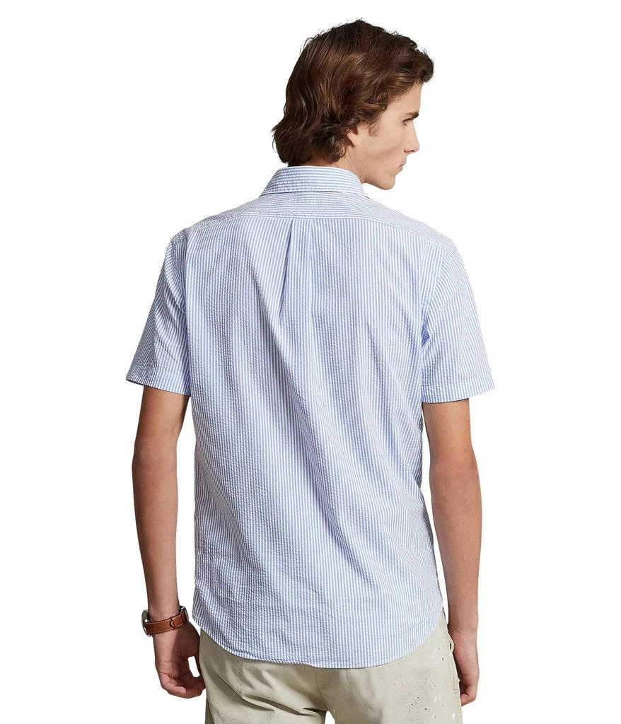 商品Ralph Lauren|Prepster Classic Fit Seersucker Shirt,价格¥933,第2张图片详细描述