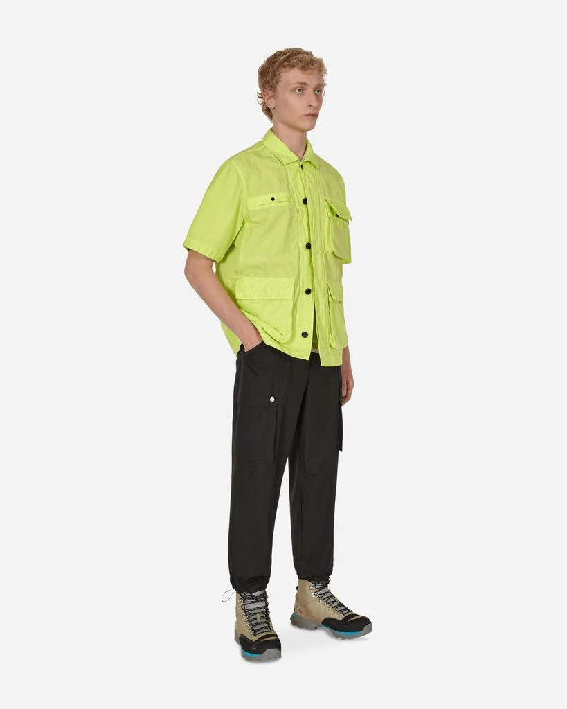 TELA COTONE LINO FIAMMATO-TC Garment Dyed Shortsleeve Jacket Yellow 商品
