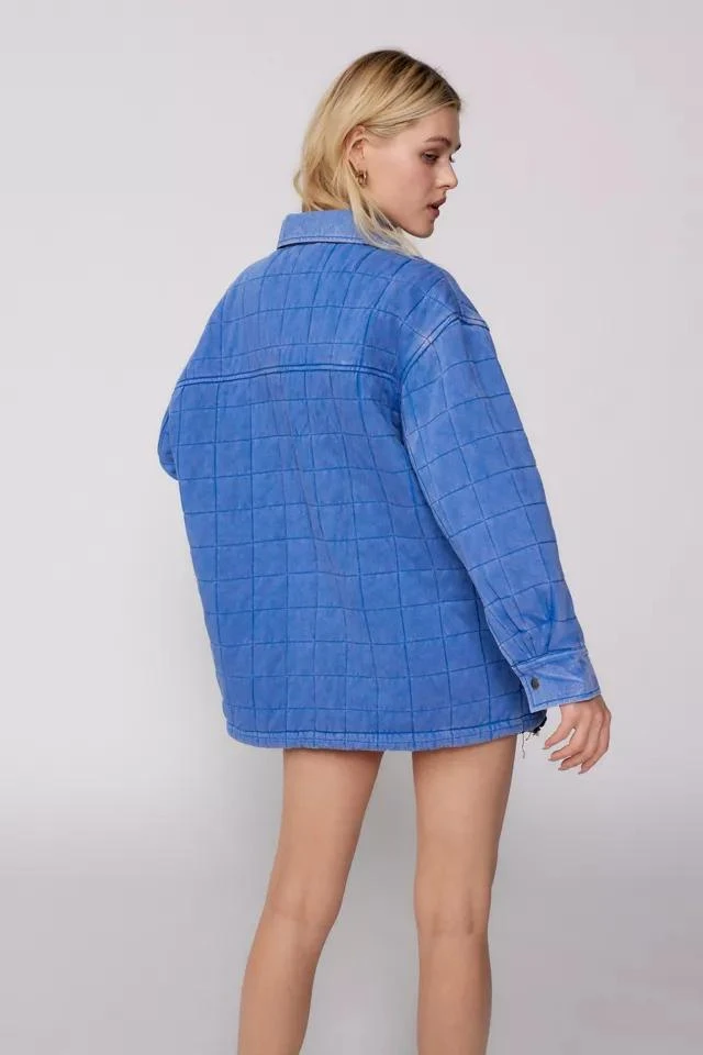 商品Urban Outfitters|UO Gemma Quilted Chore Jacket,价格¥457,第4张图片详细描述