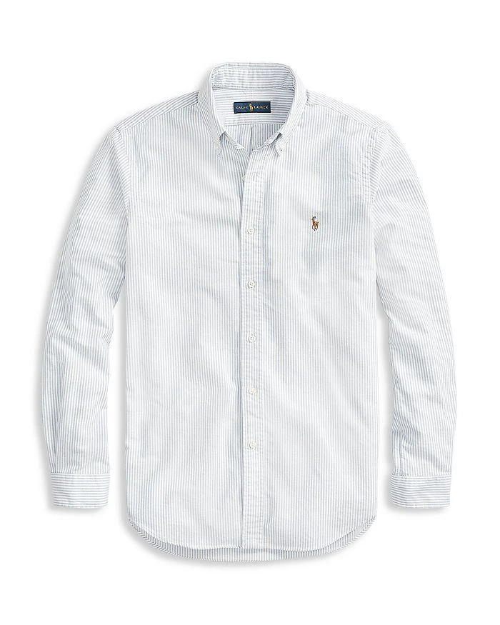 商品Ralph Lauren|Classic Fit Long Sleeve Striped Cotton Oxford Button Down Shirt,价格¥949,第4张图片详细描述