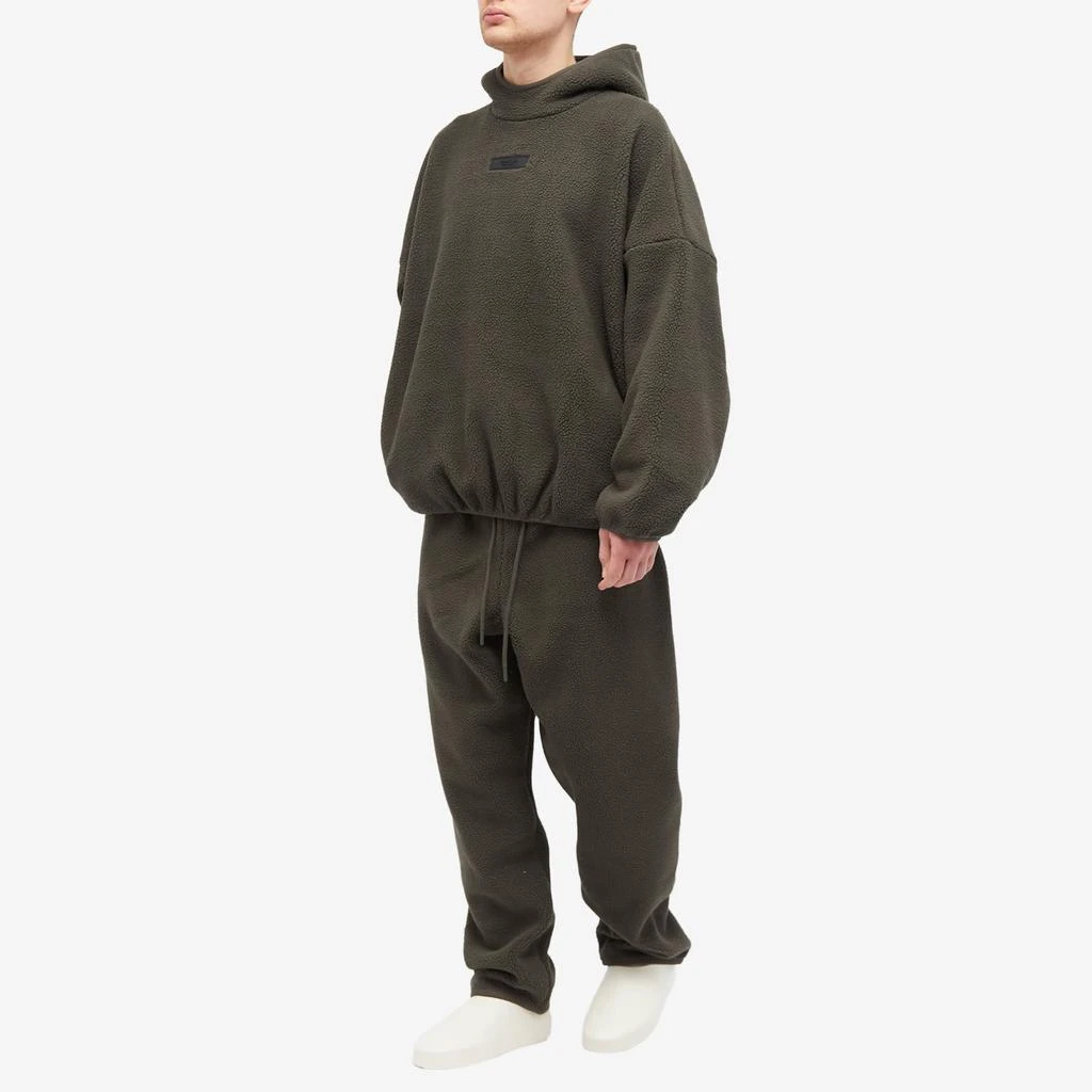 商品Essentials|Fear of God ESSENTIALS Spring Fleeve Pullover Hoodie - Ink,价格¥721,第4张图片详细描述