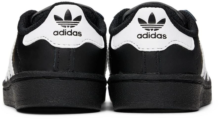 商品Adidas|Baby Black & White Superstar Sneakers,价格¥320,第2张图片详细描述