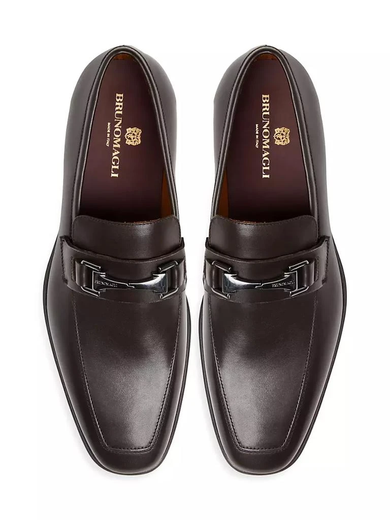 商品Bruno Magli|Raging Bit Leather Loafers,价格¥2963,第4张图片详细描述