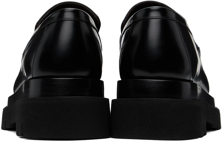 商品Bottega Veneta|Black Lug Loafers,价格¥9785,第2张图片详细描述