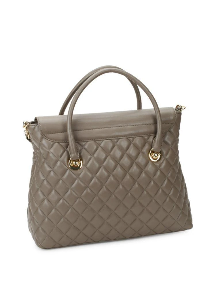 商品Moschino|Quilted Satchel,价格¥1062,第4张图片详细描述