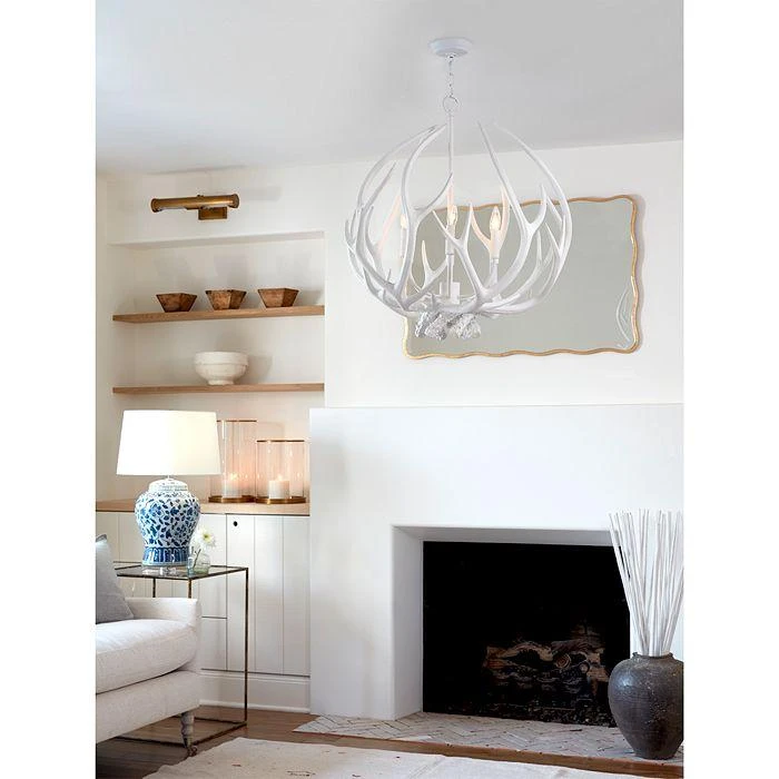 商品Regina Andrew|Waylon Antler Round Chandelier,价格¥17766,第2张图片详细描述