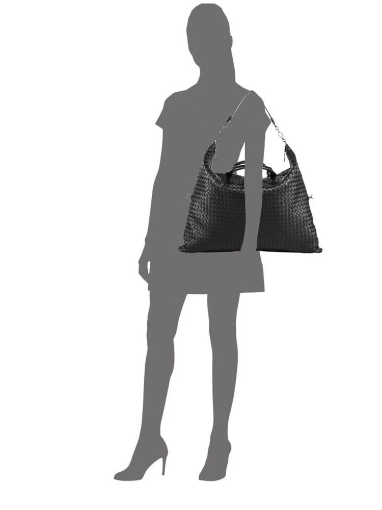 商品Bottega Veneta|Convertible Intrecciato Leather Tote,价格¥21244,第3张图片详细描述