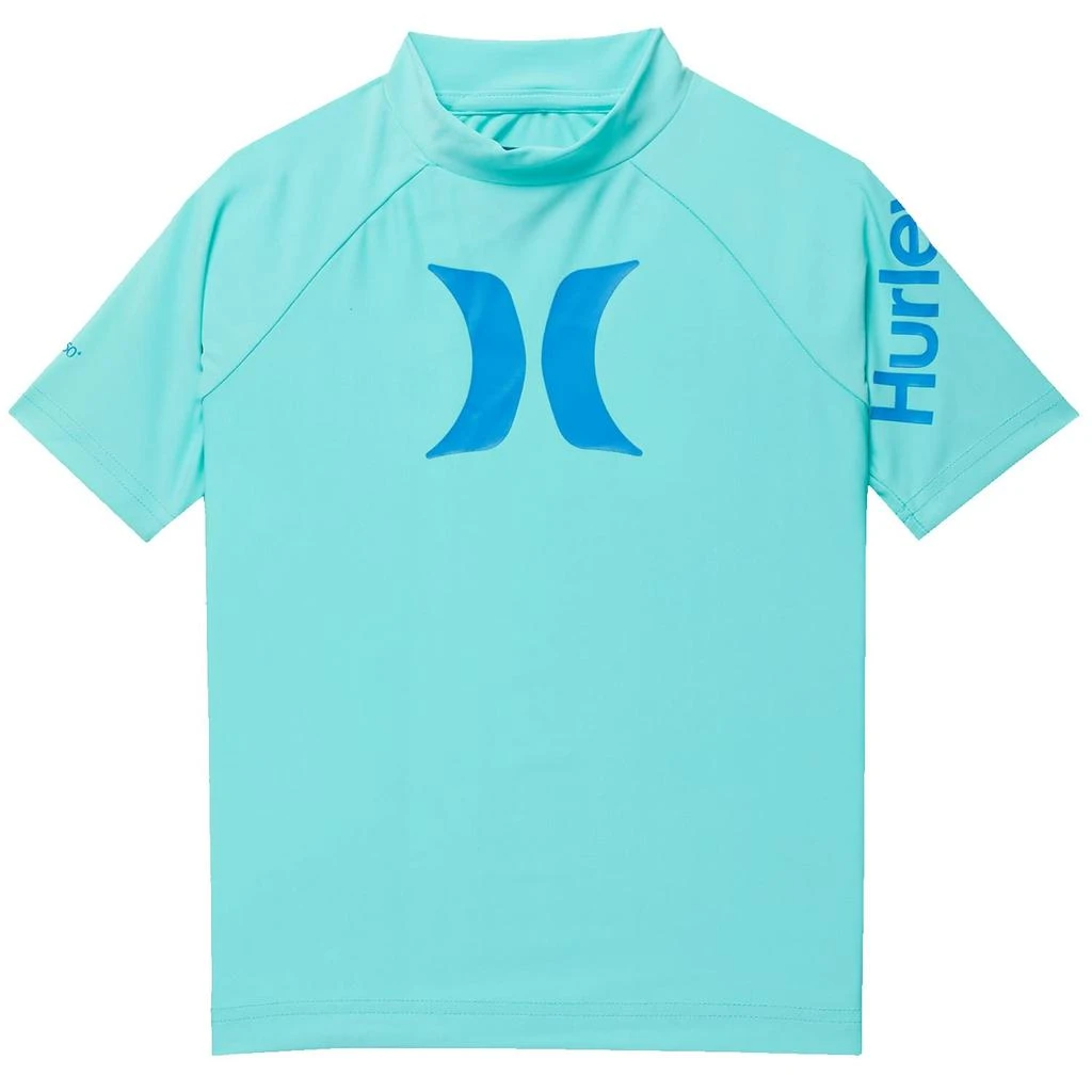 商品Hurley|Short Sleeve Raglan Rashguard (Big Kids),价格¥168,第1张图片
