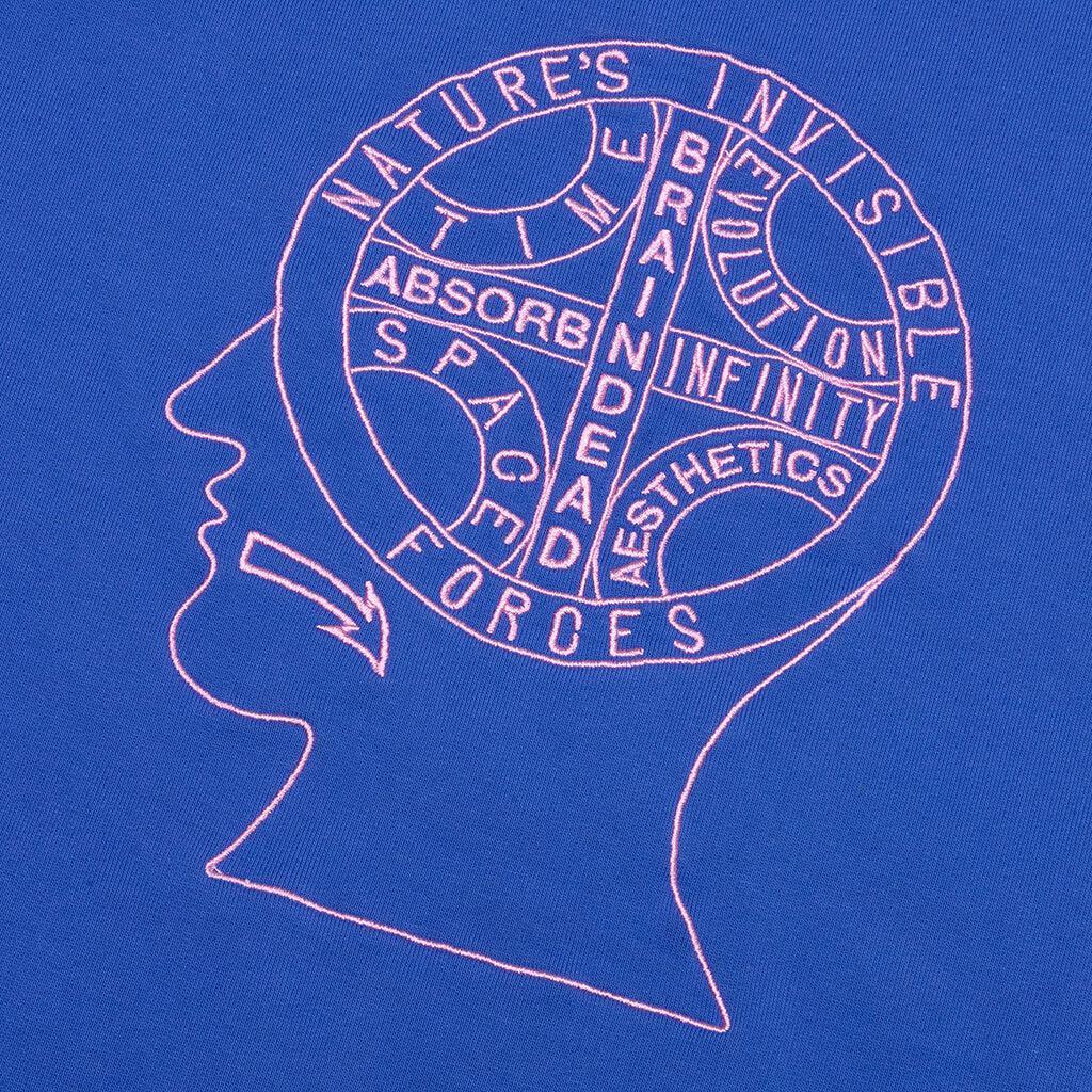 商品Brain Dead|Brain Dead Invisible Forces Crewneck Sweatshirt - Blue,价格¥708,第5张图片详细描述