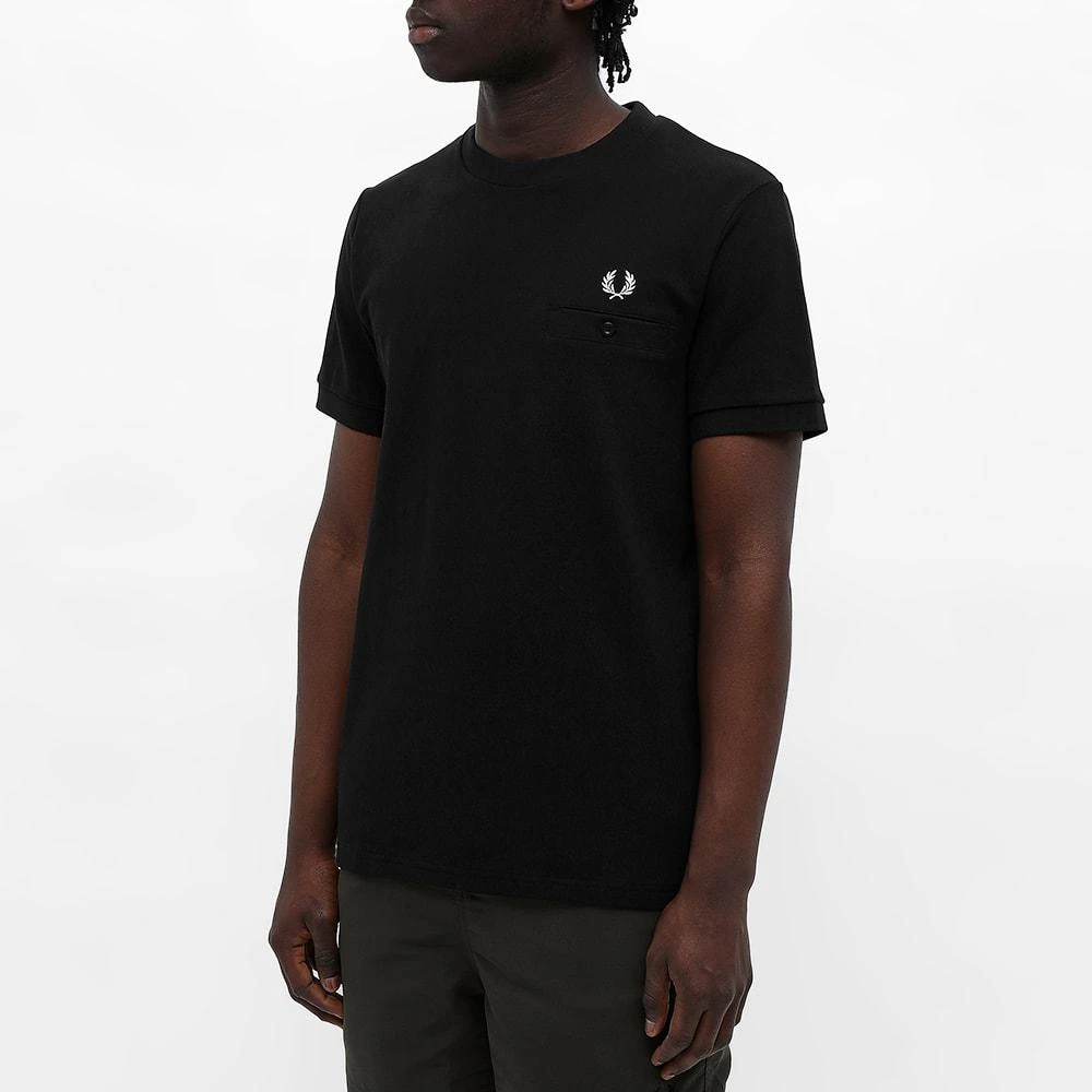 商品Fred Perry|Fred Perry Pique Pocket T-Shirt,价格¥359,第3张图片详细描述