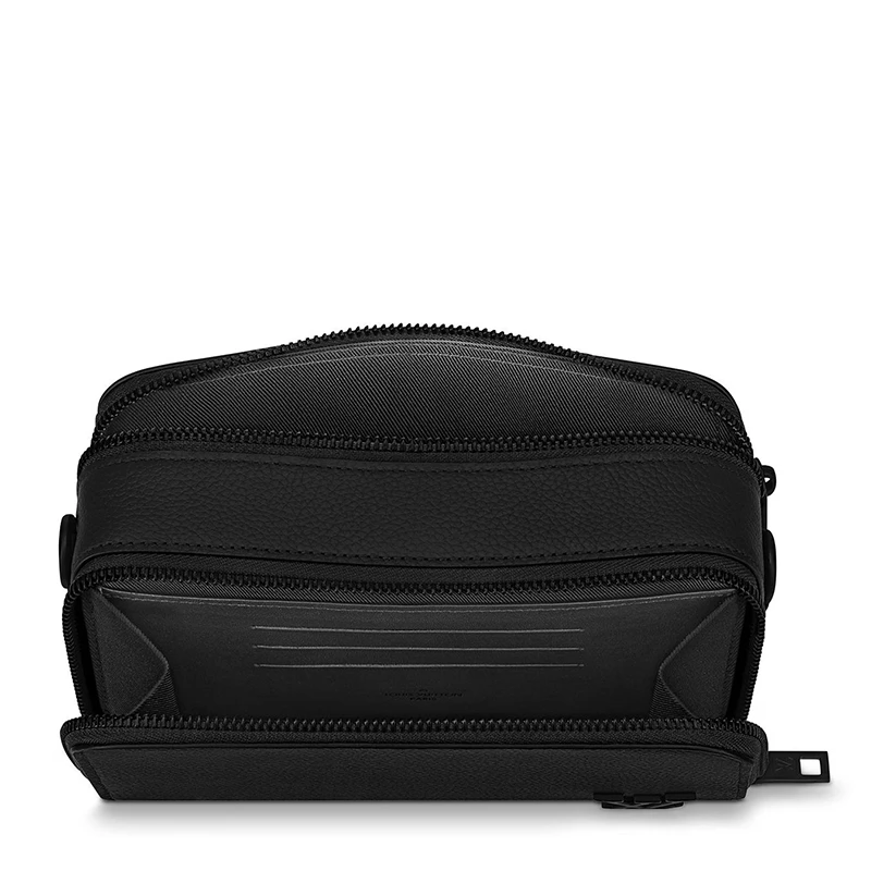 预售10天 Louis Vuitton/路易威登 22春夏新款ALPHA WEARABLE系列 男士黑色粒面牛皮革黑扣配可拆卸肩带单肩斜挎包M59161 商品