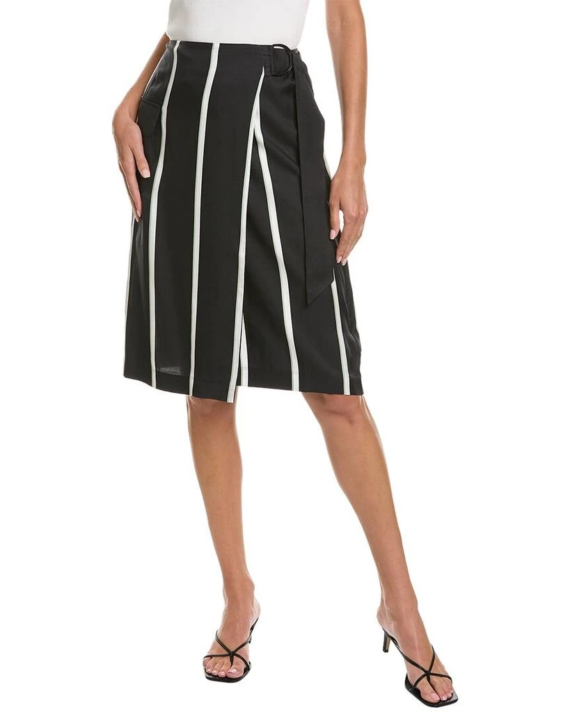 商品Equipment|Equipment Silk-Blend Mini Skirt,价格¥390,第1张图片