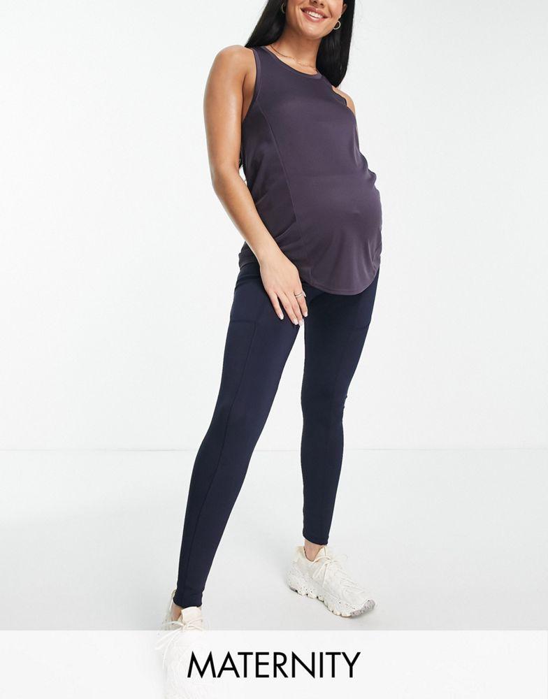 ASOS 4505 Maternity icon legging with bum sculpt detail商品第1张图片规格展示