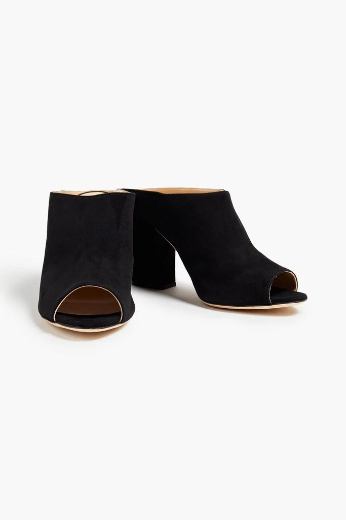 商品Sergio Rossi|Royal suede mules,价格¥2116,第2张图片详细描述