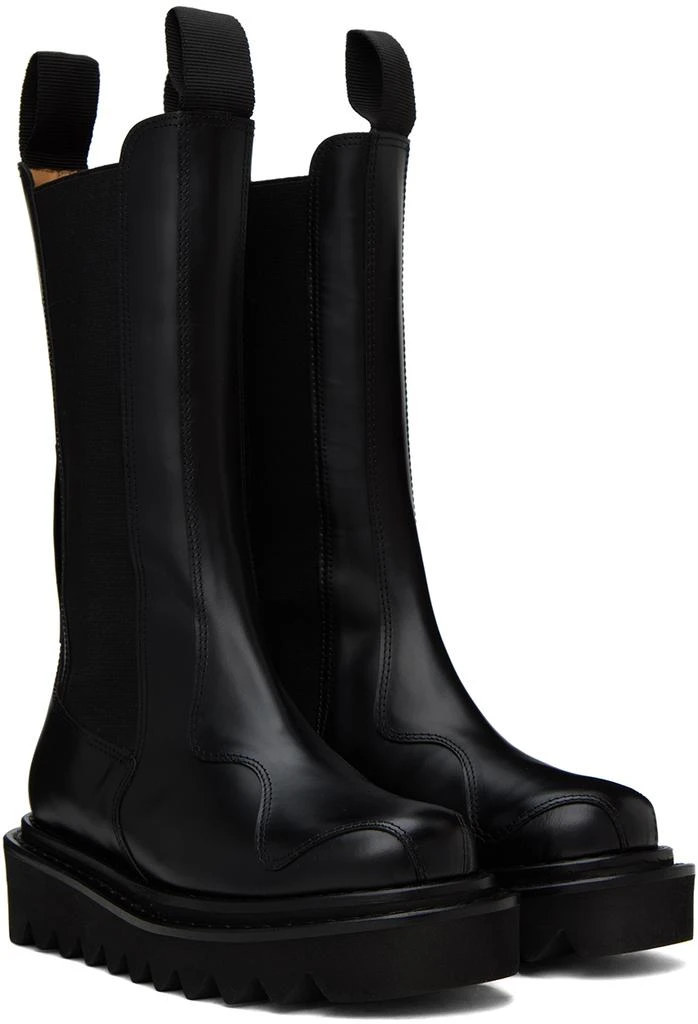 商品Toga Pulla|SSENSE Exclusive Black Boots,价格¥2235,第4张图片详细描述